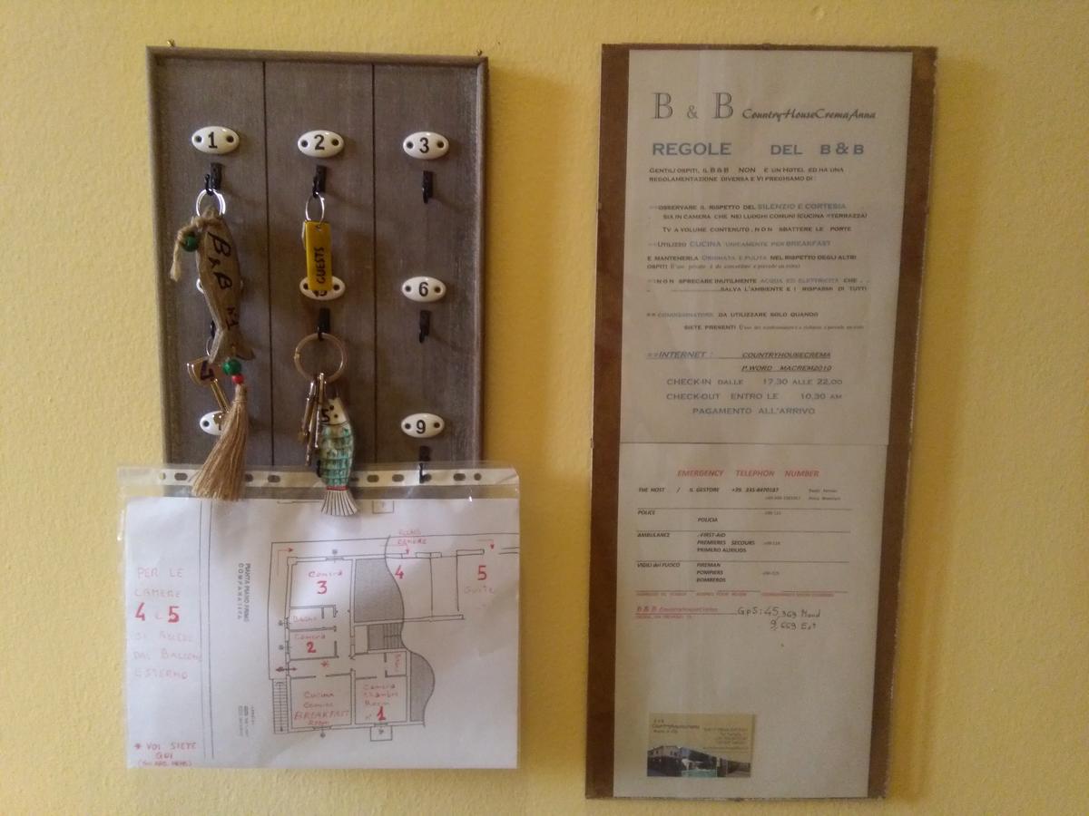 B&B Countryhouseanna Crema Ngoại thất bức ảnh